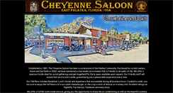 Desktop Screenshot of cheyennesaloon.com